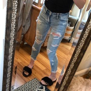 AE NeXt Level Stretch High Waisted Jegging Crop